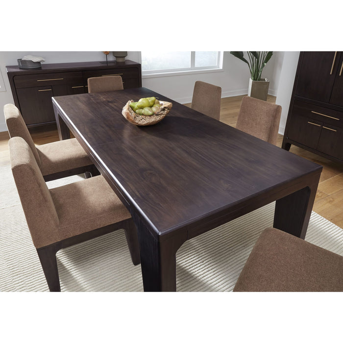 Modus Furniture Zamba Extendable Acacia Wood Dining Table in Jaguar 655450480621 UKXT60 Image 3