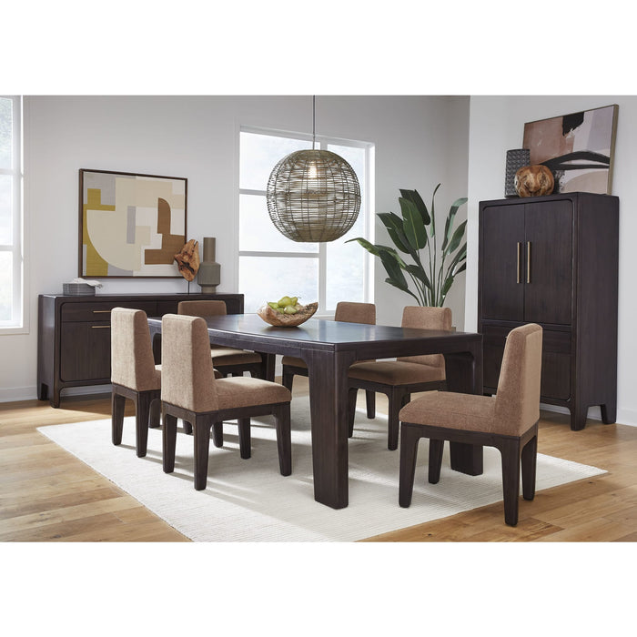 Modus Furniture Zamba Extendable Acacia Wood Dining Table in Jaguar 655450480621 UKXT60 Image 4