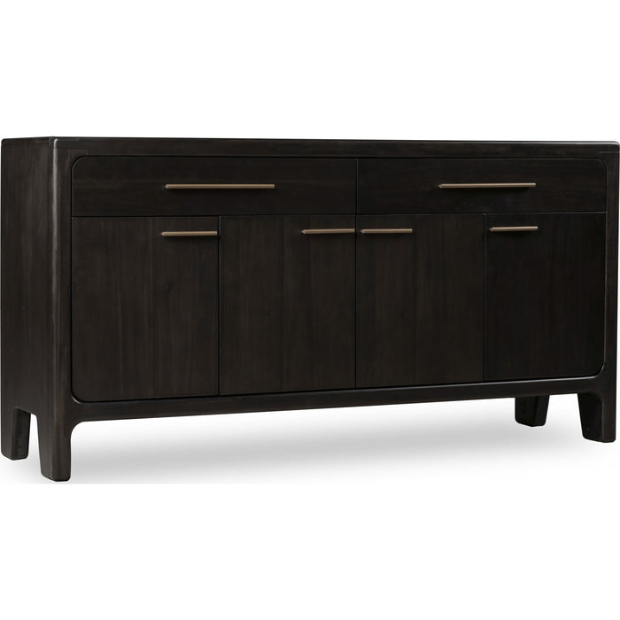 Modus Furniture Zamba Four Door Two Drawer Acacia Wood Sideboard in Jaguar 655450480546 UKXT78 Image 1