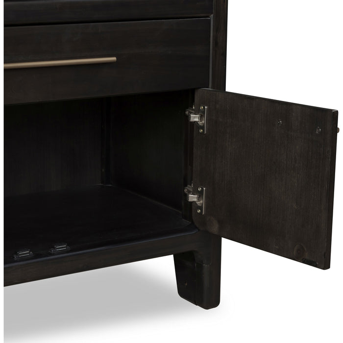 Modus Furniture Zamba Four Door Two Drawer Acacia Wood Sideboard in Jaguar 655450480546 UKXT78 Image 7
