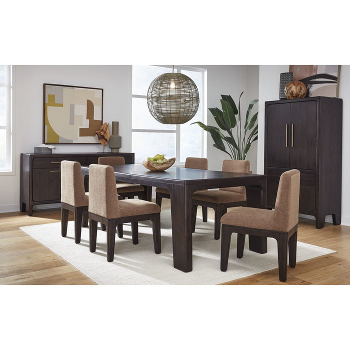 Modus Furniture Zamba Four Door Two Drawer Acacia Wood Sideboard in Jaguar 655450480546 UKXT78 Image 8