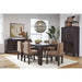 Modus Furniture Zamba Rectangular Acacia Wood Dining Table in Jaguar 655450480638 UKXT61 Image 10