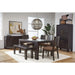Modus Furniture Zamba Rectangular Acacia Wood Dining Table in Jaguar 655450480638 UKXT61 Image 17