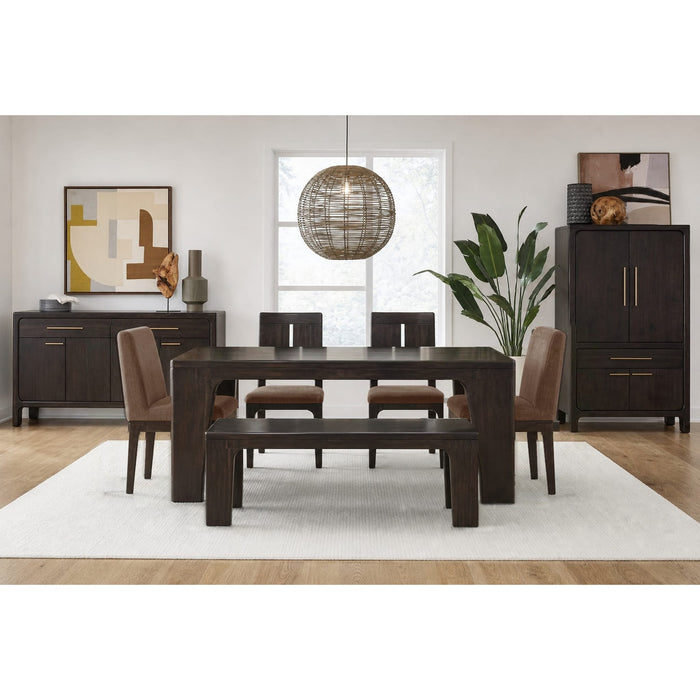 Modus Furniture Zamba Rectangular Acacia Wood Dining Table in Jaguar 655450480638 UKXT61 Image 19