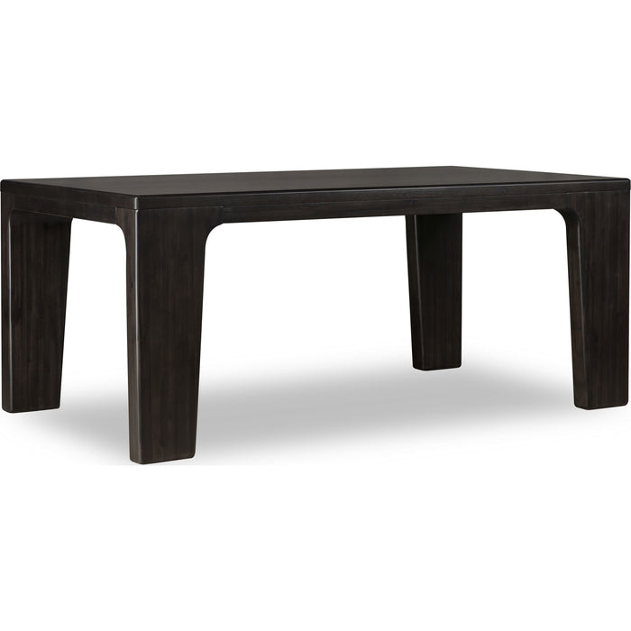 Modus Furniture Zamba Rectangular Acacia Wood Dining Table in Jaguar 655450480638 UKXT61 Image 2