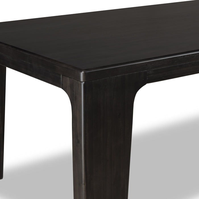Modus Furniture Zamba Rectangular Acacia Wood Dining Table in Jaguar 655450480638 UKXT61 Image 4
