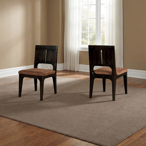 Modus Furniture Zamba Slit Bck Dn Chr  Pnppl 655450480553 UKXT63 Main Image
