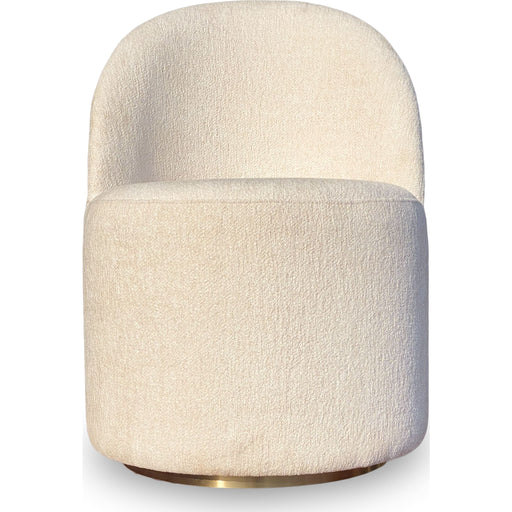 Modus Furniture Zinnia Fully Upholstered Swivel Chair in Dune Chenille 655450464027 RSTP64 Image 3