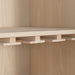 Modus Furniture Zinnia Two Door Ash Wood Bar Cabinet in White Sand 655450464058 RSTP80 Image 6