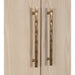 Modus Furniture Zinnia Two Door Ash Wood Bar Cabinet in White Sand 655450464058 RSTP80 Image 8