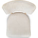 Modus Furniture Zinnia Wood Back Dining Chair in White Sand and Dune Chenille 655450464010 RSTP63 Image 6