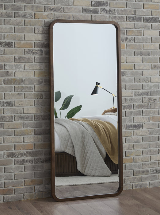 Penny Floor Mirror -  Choc Mse