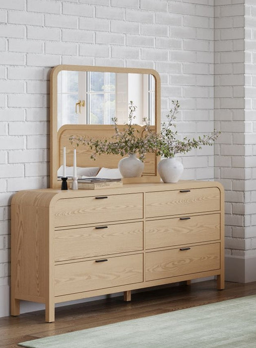 Drake Dresser Mirror - Timber