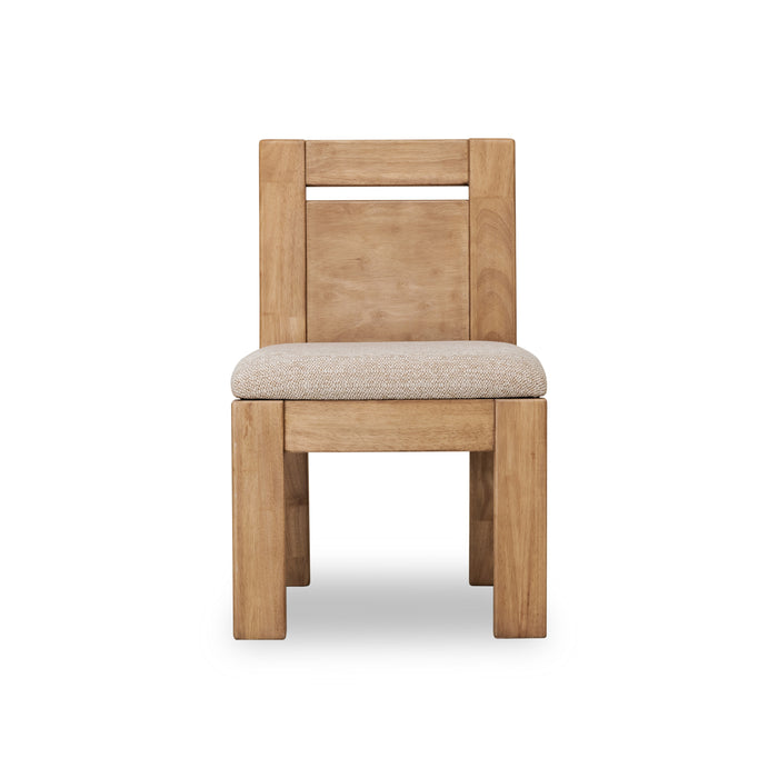 Nia Chenille Upholstered Dining Chair in Lioness and Hyena