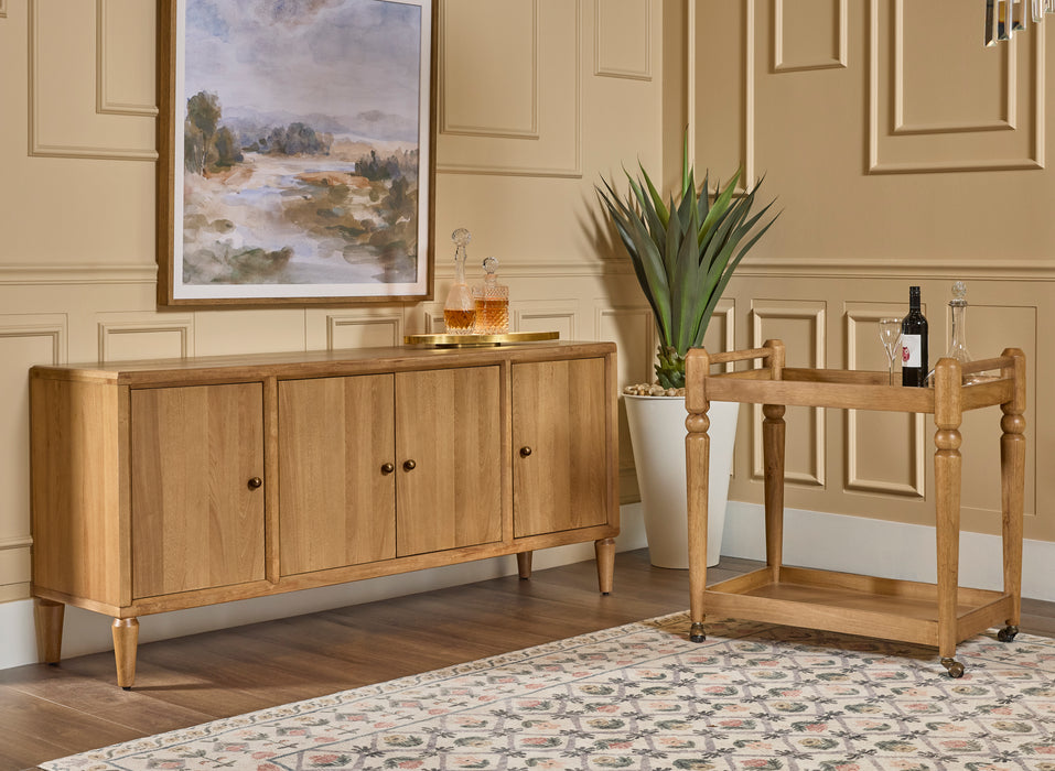 Langley Bar Cart - Cabin Glow